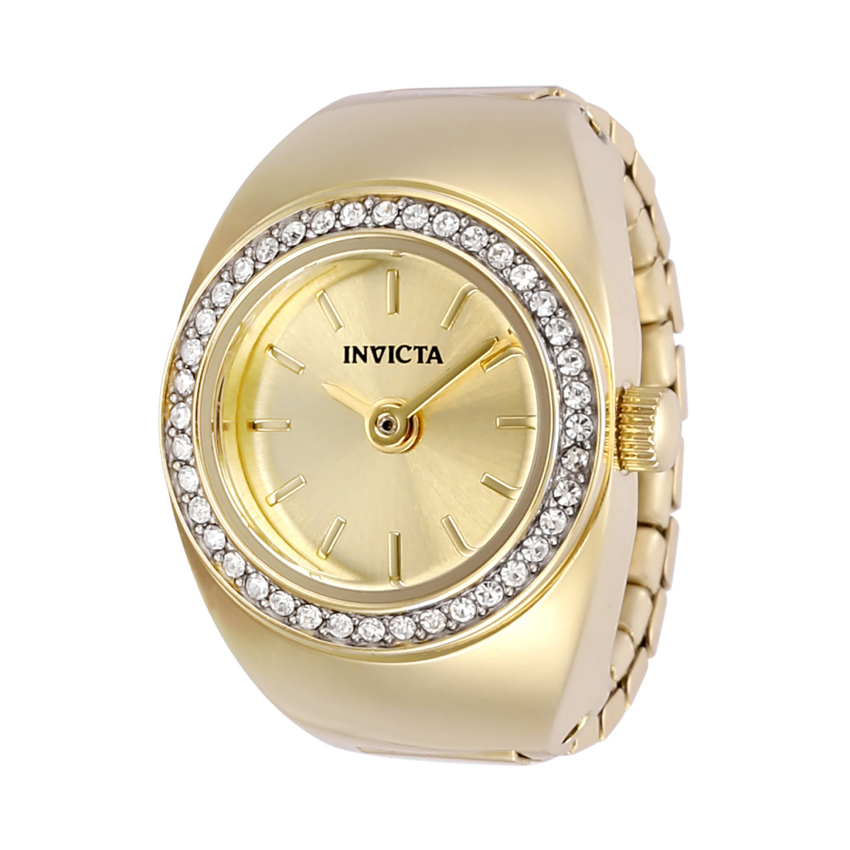 Invicta Mini Angel Women's Ring Watch - 16.5mm, Gold (48944)