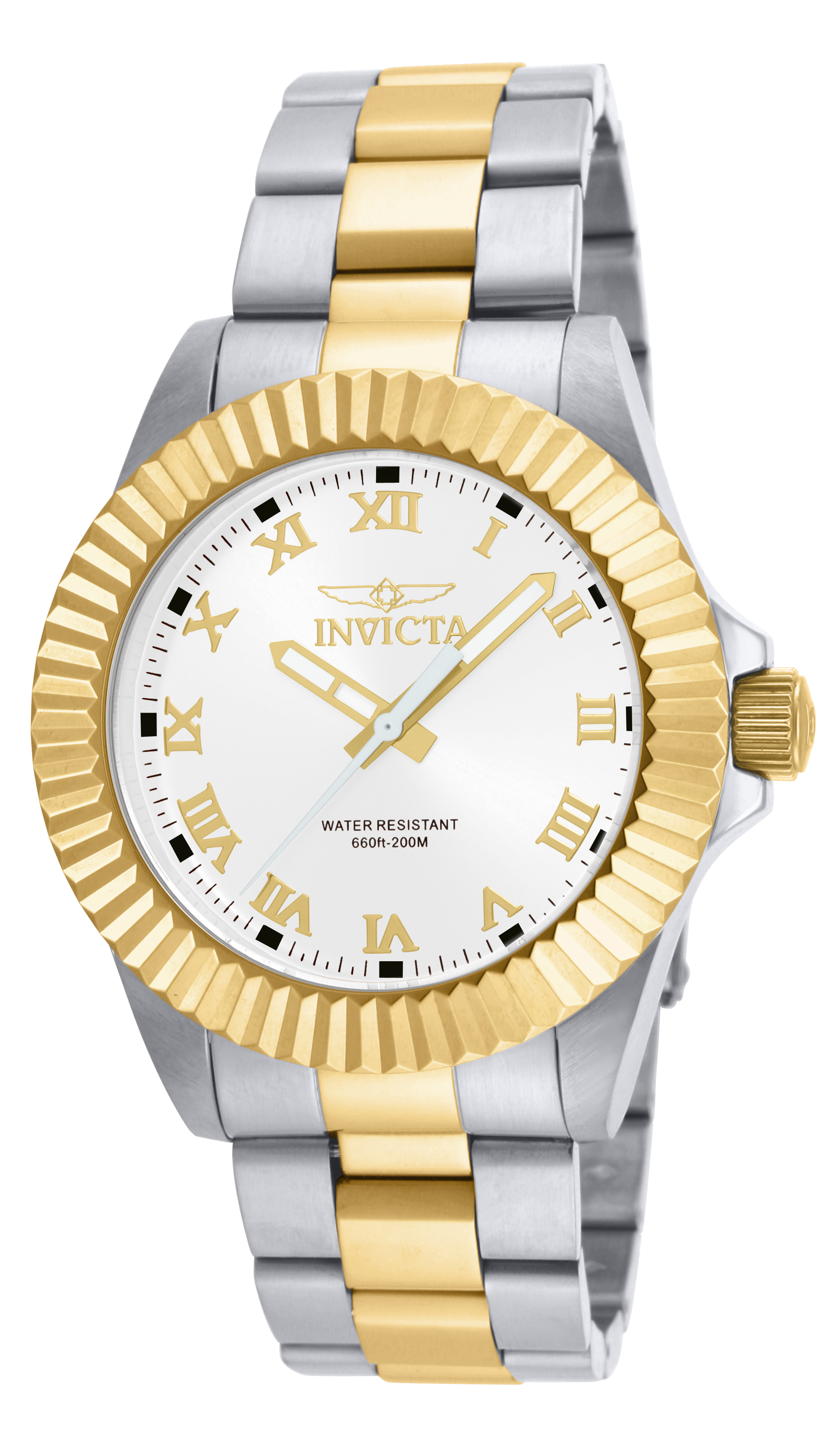 Invicta Pro Diver Men's Watch - 44mm, Steel, Gold (16740)