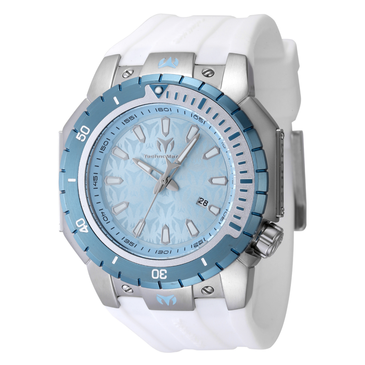 TechnoMarine Manta Sea Men's Watch - 48.9mm, White (TM-224007)