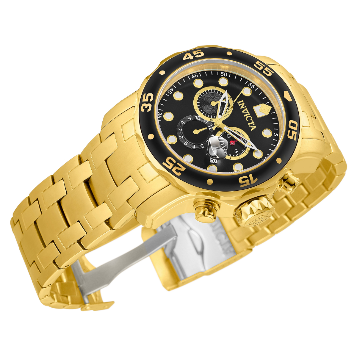 Invicta Pro Diver SCUBA Men's Watch - 48mm, Gold (0072)