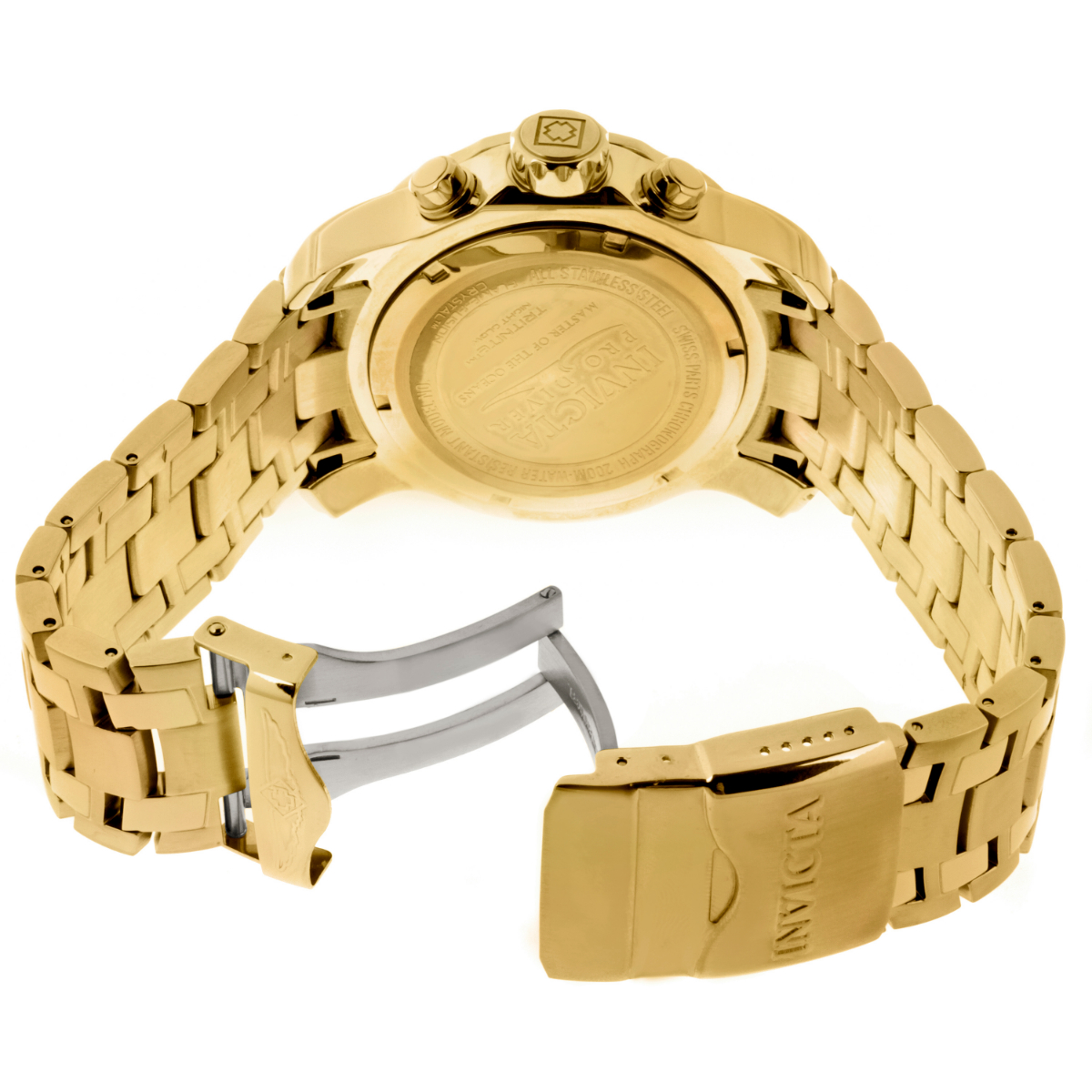 Invicta Pro Diver SCUBA Men's Watch - 48mm, Gold (0072) 3 Invicta Pro Diver SCUBA Men's Watch - 48mm, Gold (0072)