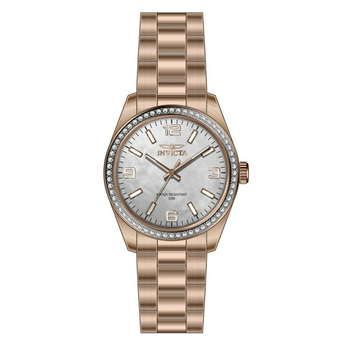 Invicta Specialty Unisex Watch w/ Mother of Pearl Dial - 38mm, Rose Gold (50136)