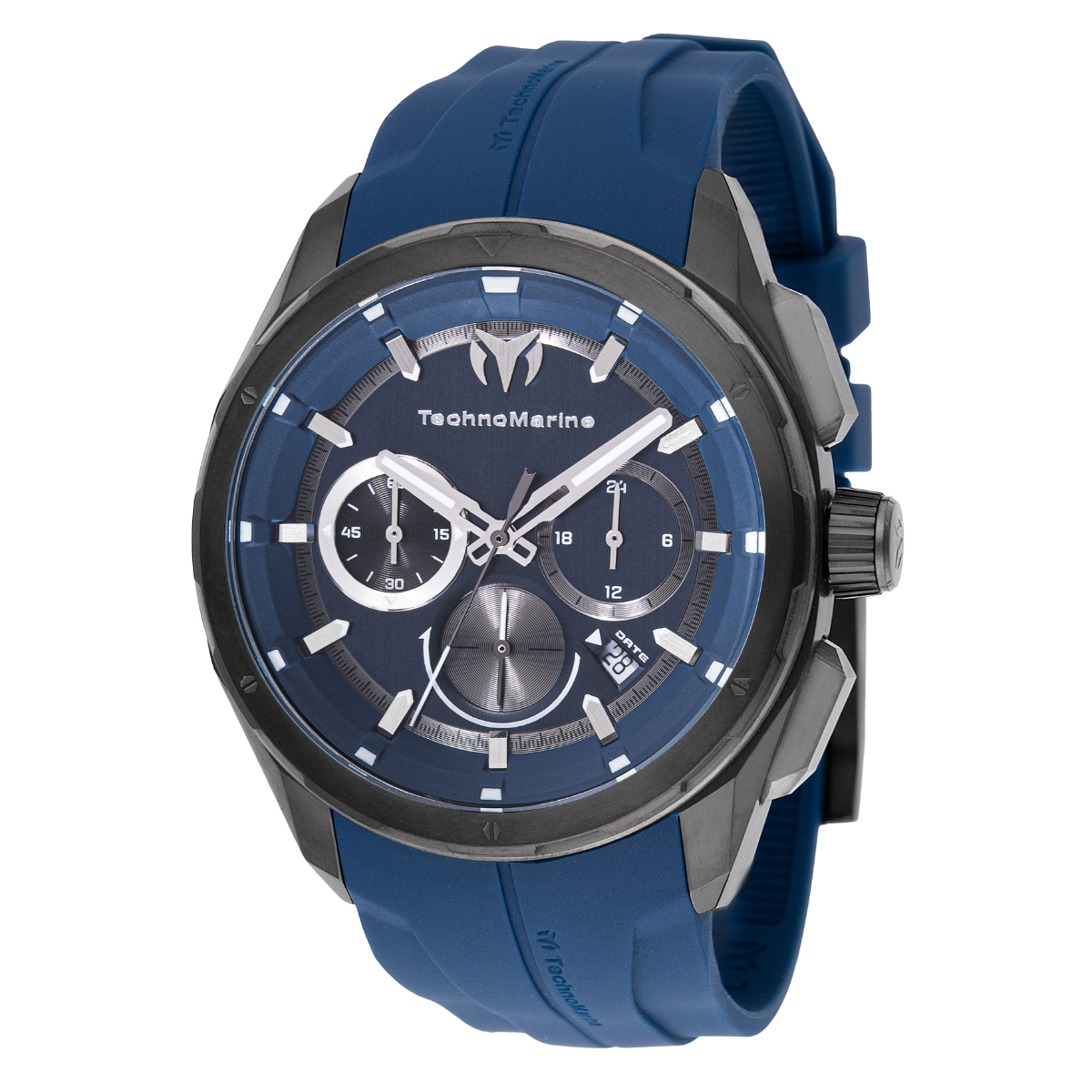TechnoMarine Ocean Nomad Men's Watch - 43mm, Navy Blue (TM-318103)