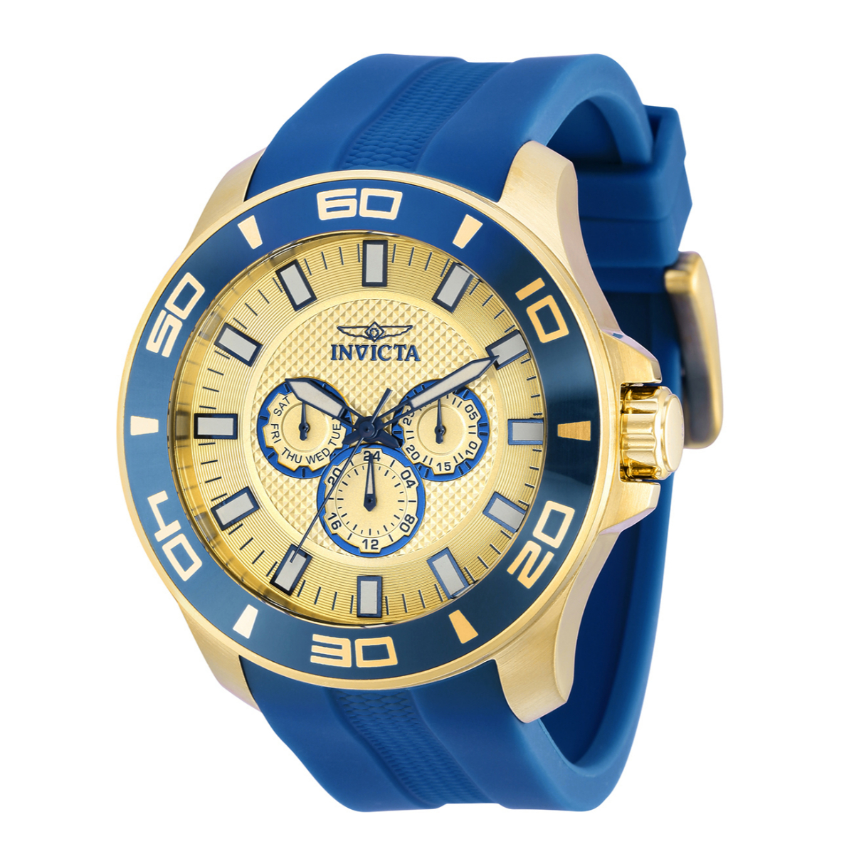 Invicta Pro Diver Impact Men's Watch - 50mm, Blue (36609)
