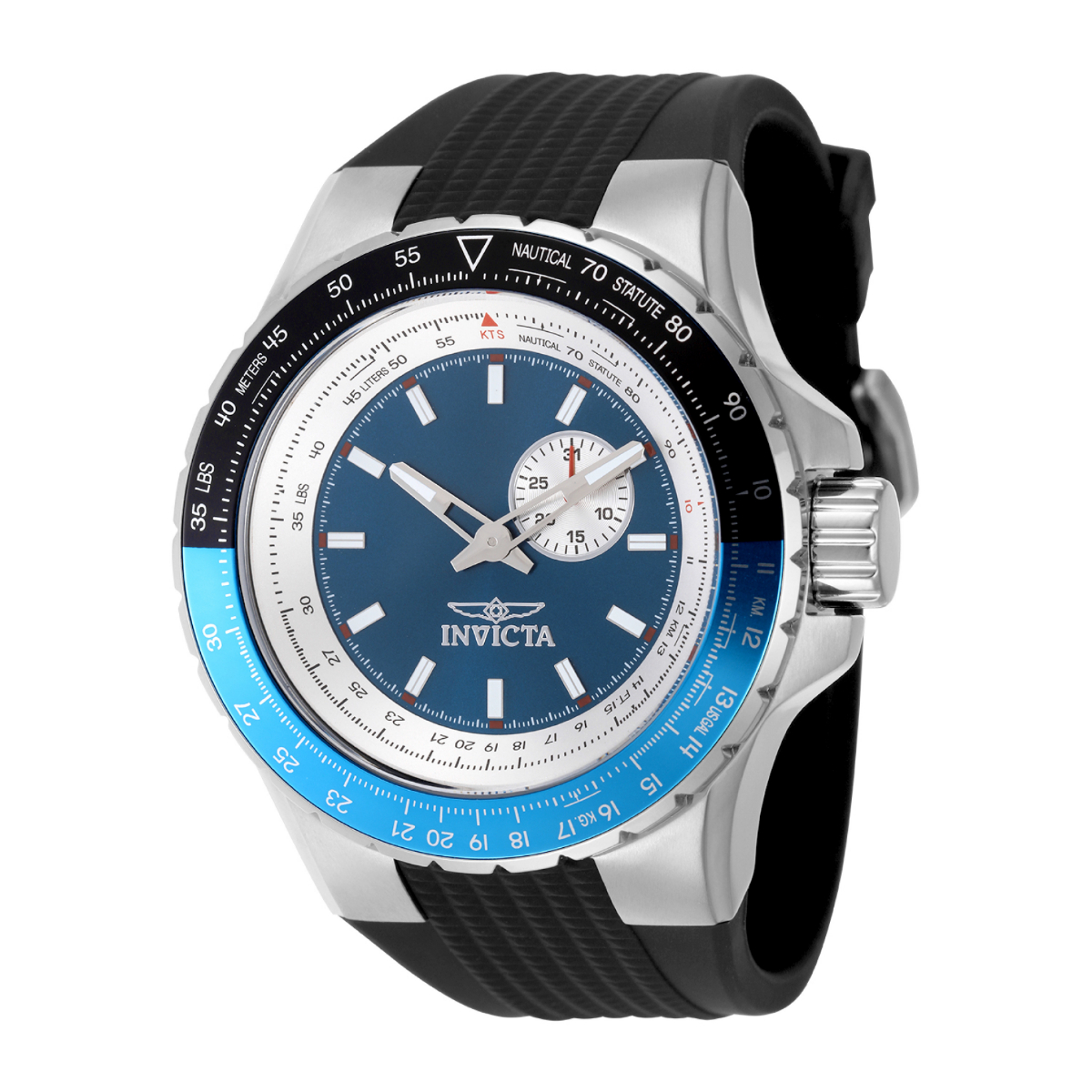 Invicta Aviator Men's Watch - 50mm, Black (ZG-49717)