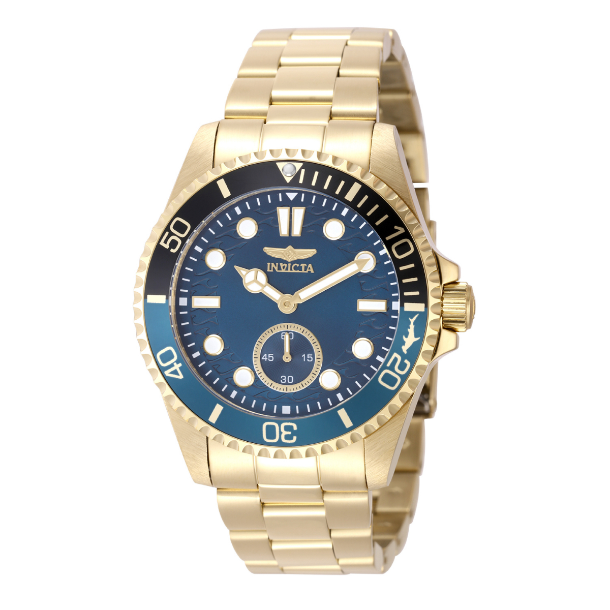 Invicta Pro Diver Men's Watch - 43mm, Gold (ZG-49435)