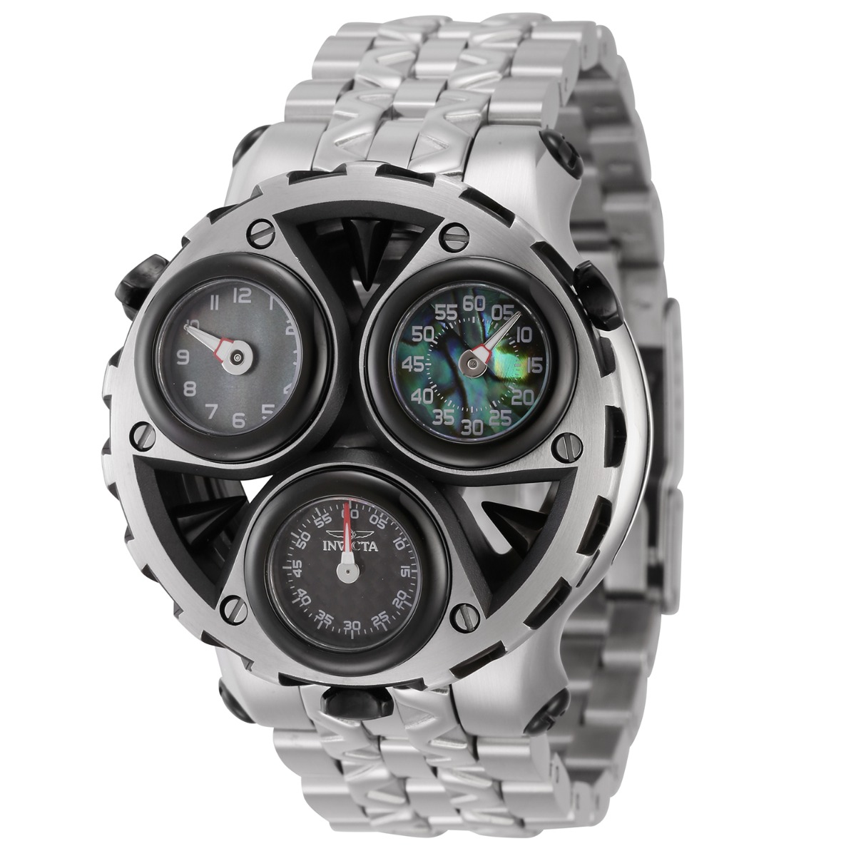 Invicta Cerberus Men's Watch w/ Abalone Dial - 47mm, Steel (44594)