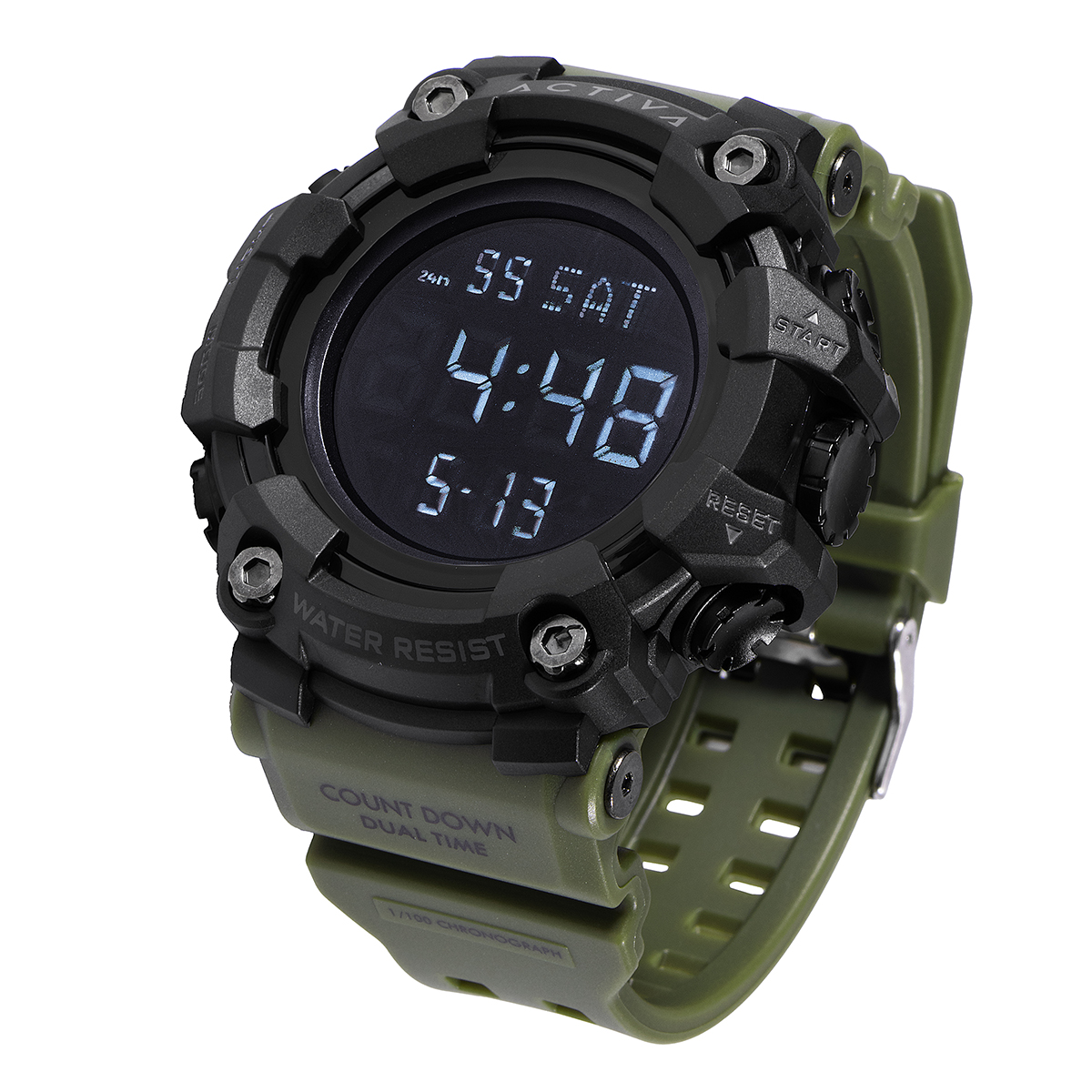 Invicta Digital Activa X Invicta Digital Men's Watch - 56mm, Army Green (ACW1968-002 ...