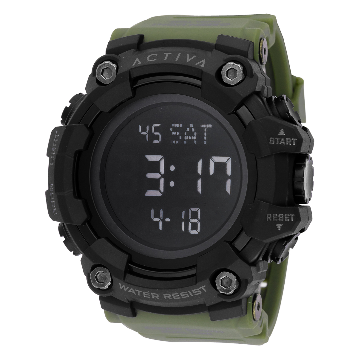 Invicta Digital Activa X Invicta Digital Men's Watch - 56mm, Army Green (ACW1968-002 ...