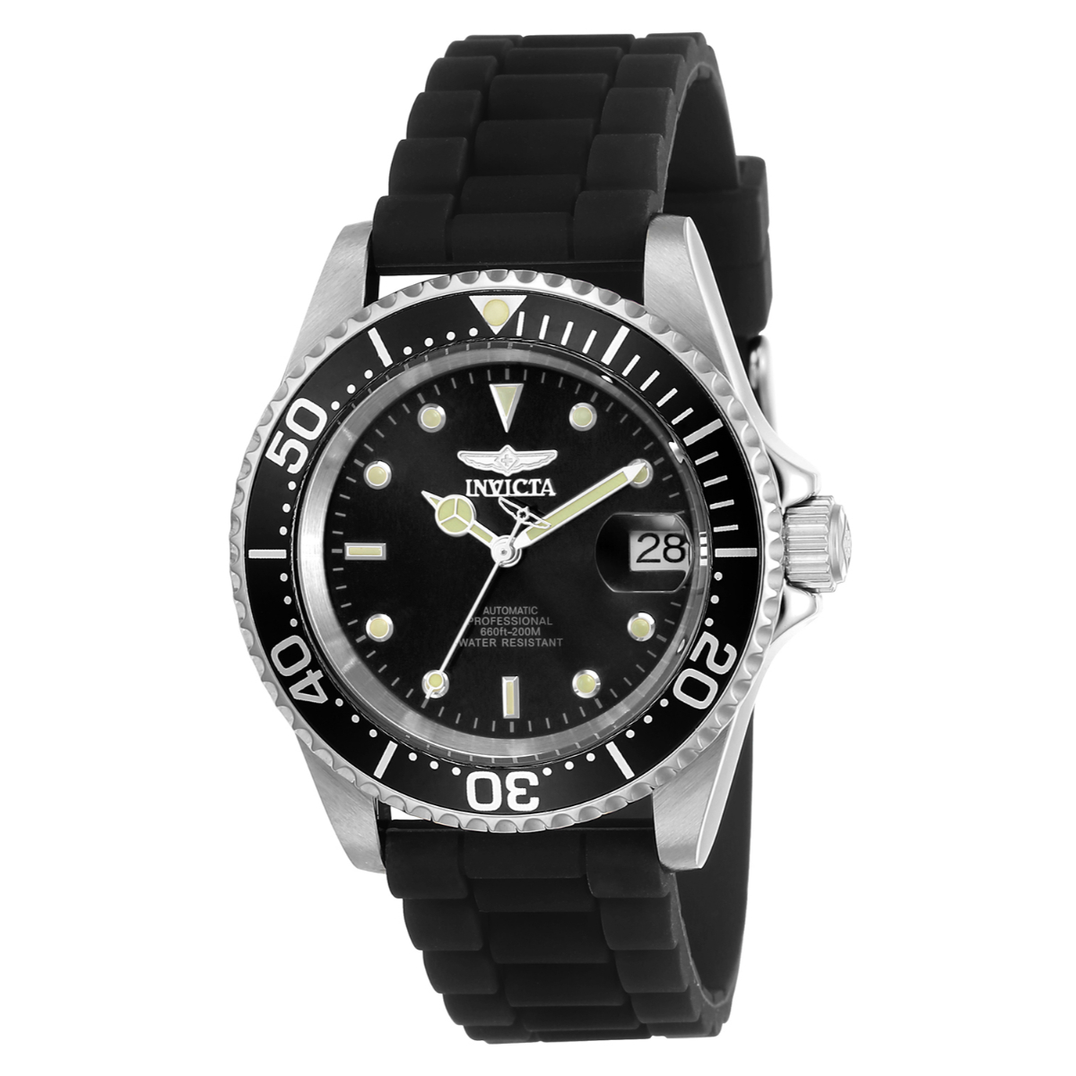 Invicta Pro Diver Automatic Men's Watch - 40mm, Black (23678)