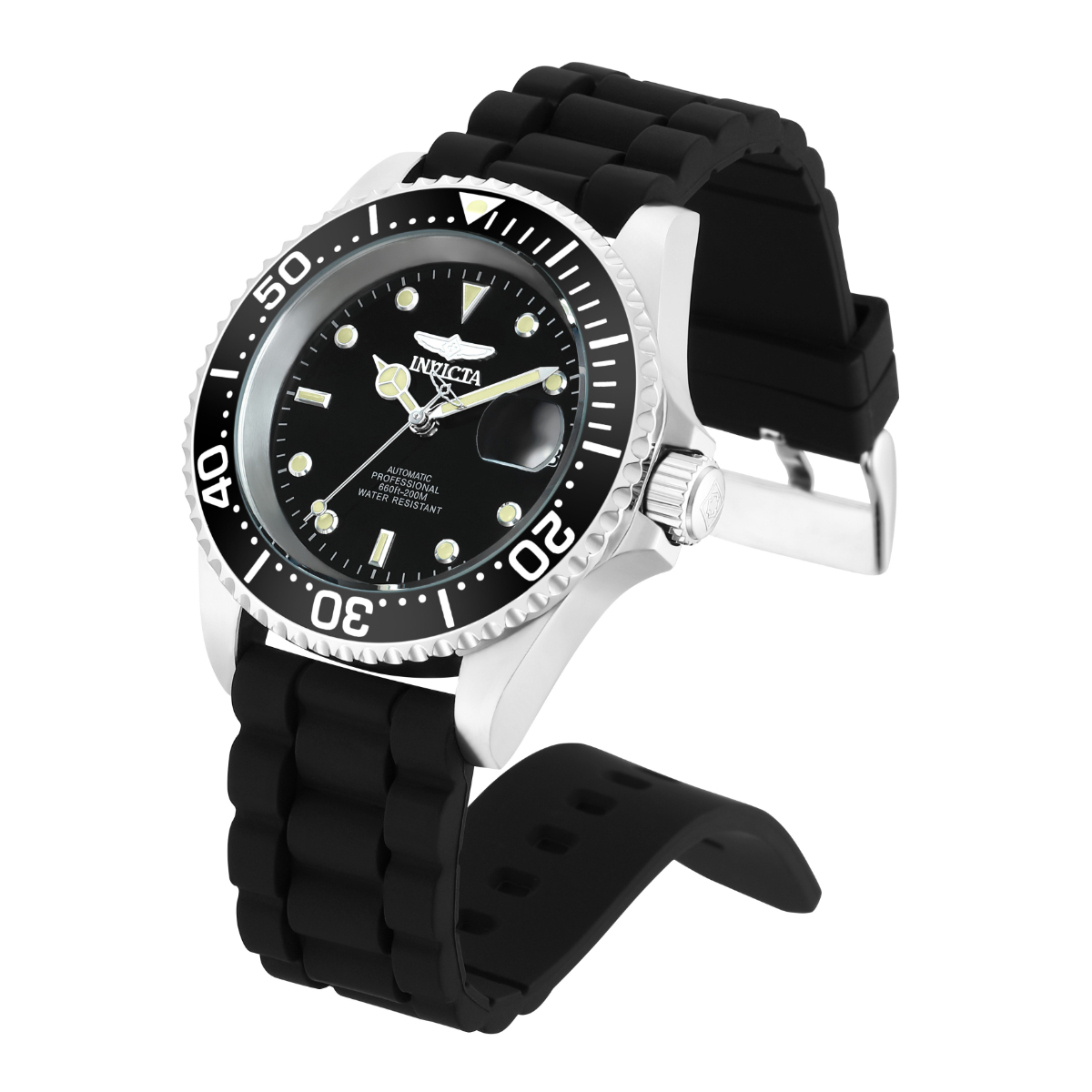 Invicta Pro Diver Automatic Men's Watch - 40mm, Black (23678)
