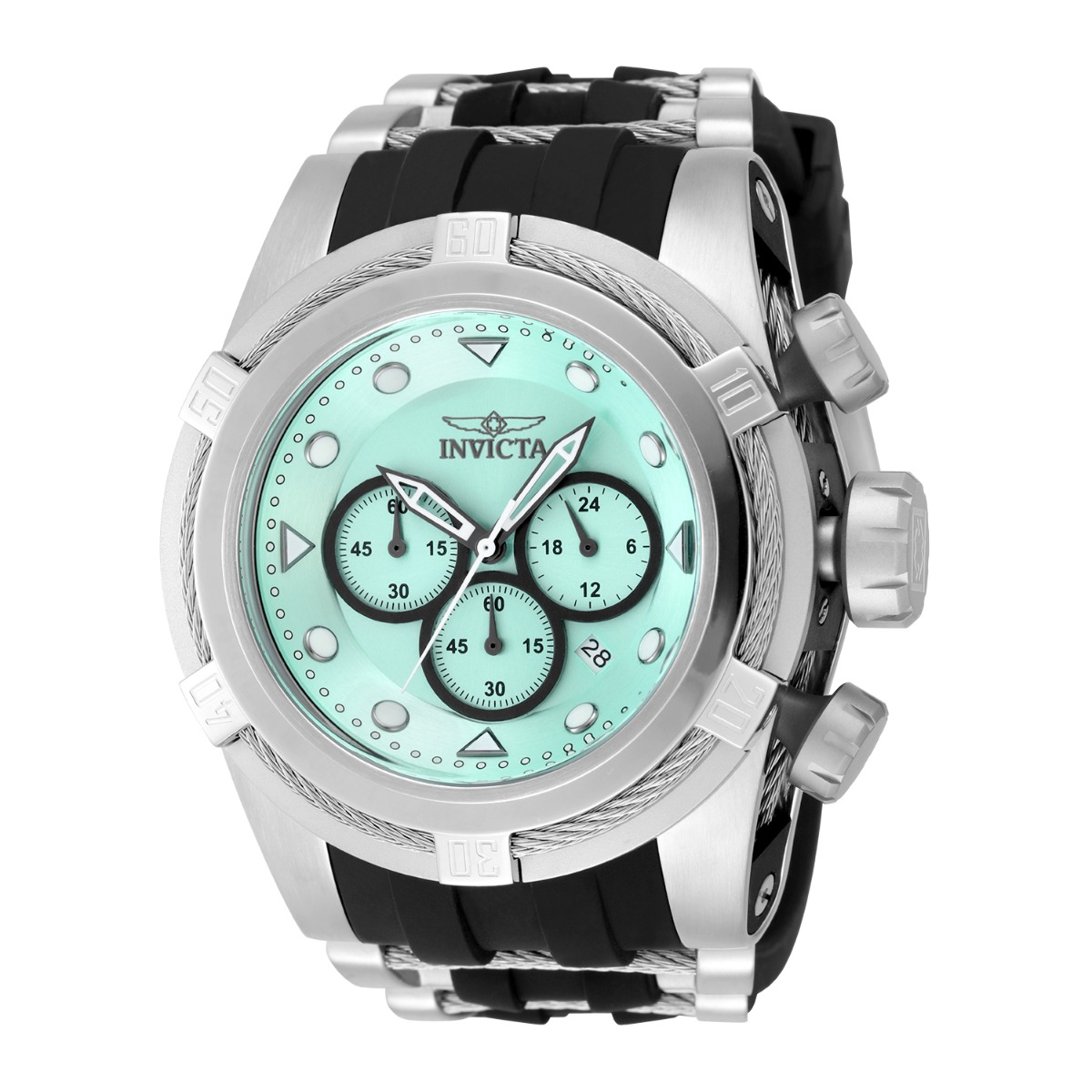 Invicta Bolt Zeus Men's Watch - 53mm, Black, Steel (48407)