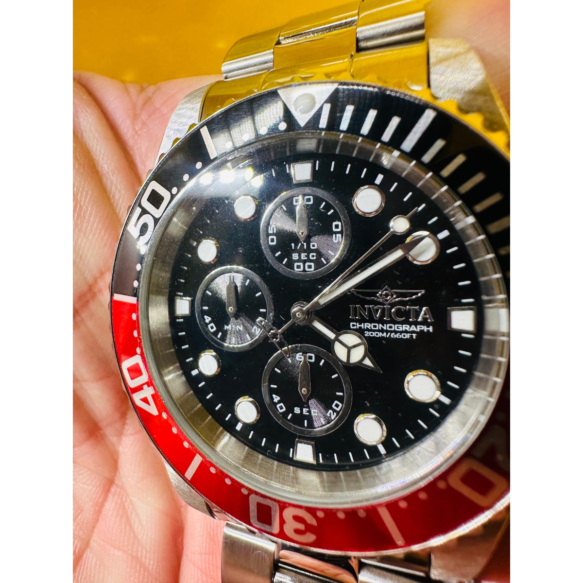 Invicta Pro Diver Men's Watch - 43mm. Steel (1770)