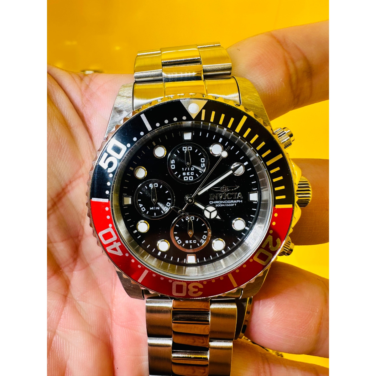 Invicta Pro Diver Men's Watch - 43mm. Steel (1770)