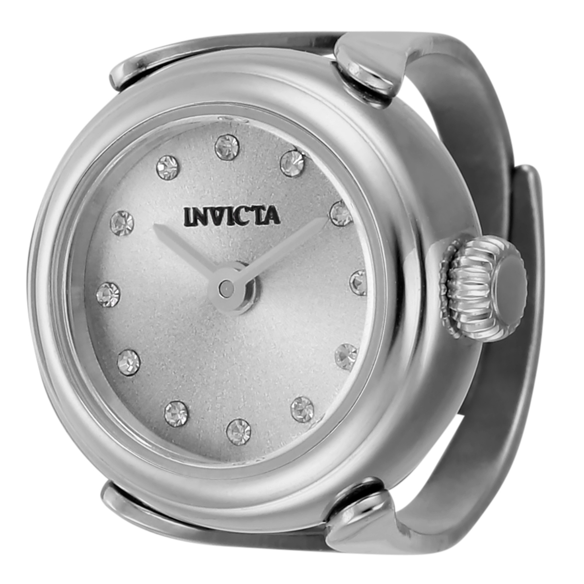 Invicta Angel Women's Ring Watch - 17.5mm, Steel (44480)