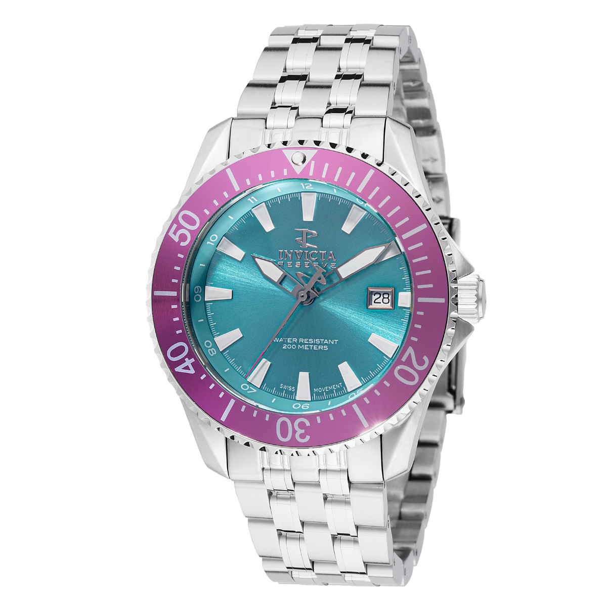 #1 LIMITED EDITION - Invicta Reserve Swiss ETA 955.112 Caliber Men's Watch - 44mm, Steel (49245-N1)