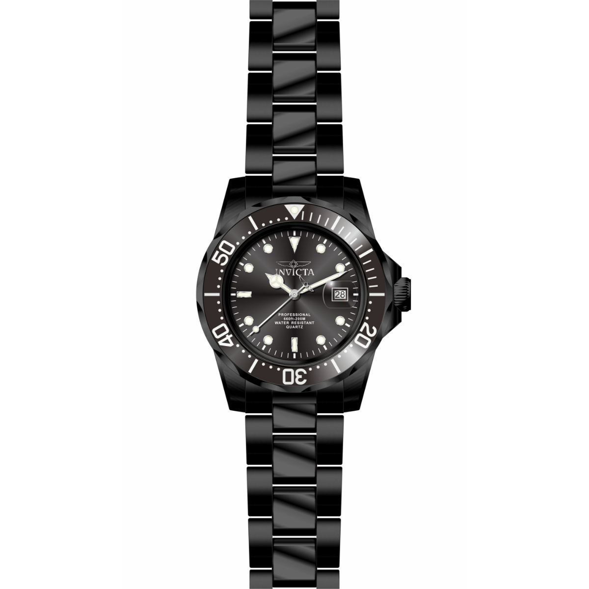 Invicta Pro Diver Men's Watch - 40mm, Black (49913)