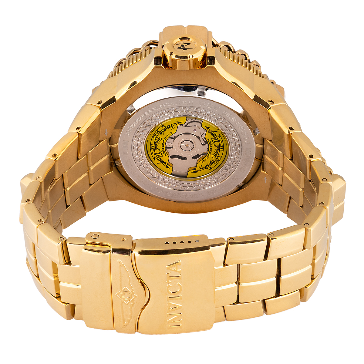 Invicta Reserve Gladiator Spartacus Men's Watch w/ Mother of Pearl Dial - 59.6mm, Gold (47732) 4 Invicta Reserve Gladiator Spartacus Men's Watch w/ Mother of Pearl Dial - 59.6mm, Gold (47732)