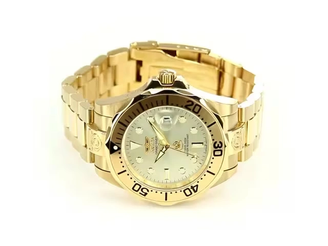 Invicta Grand Diver Automatic Men's Watch - 47mm. Gold (3051)