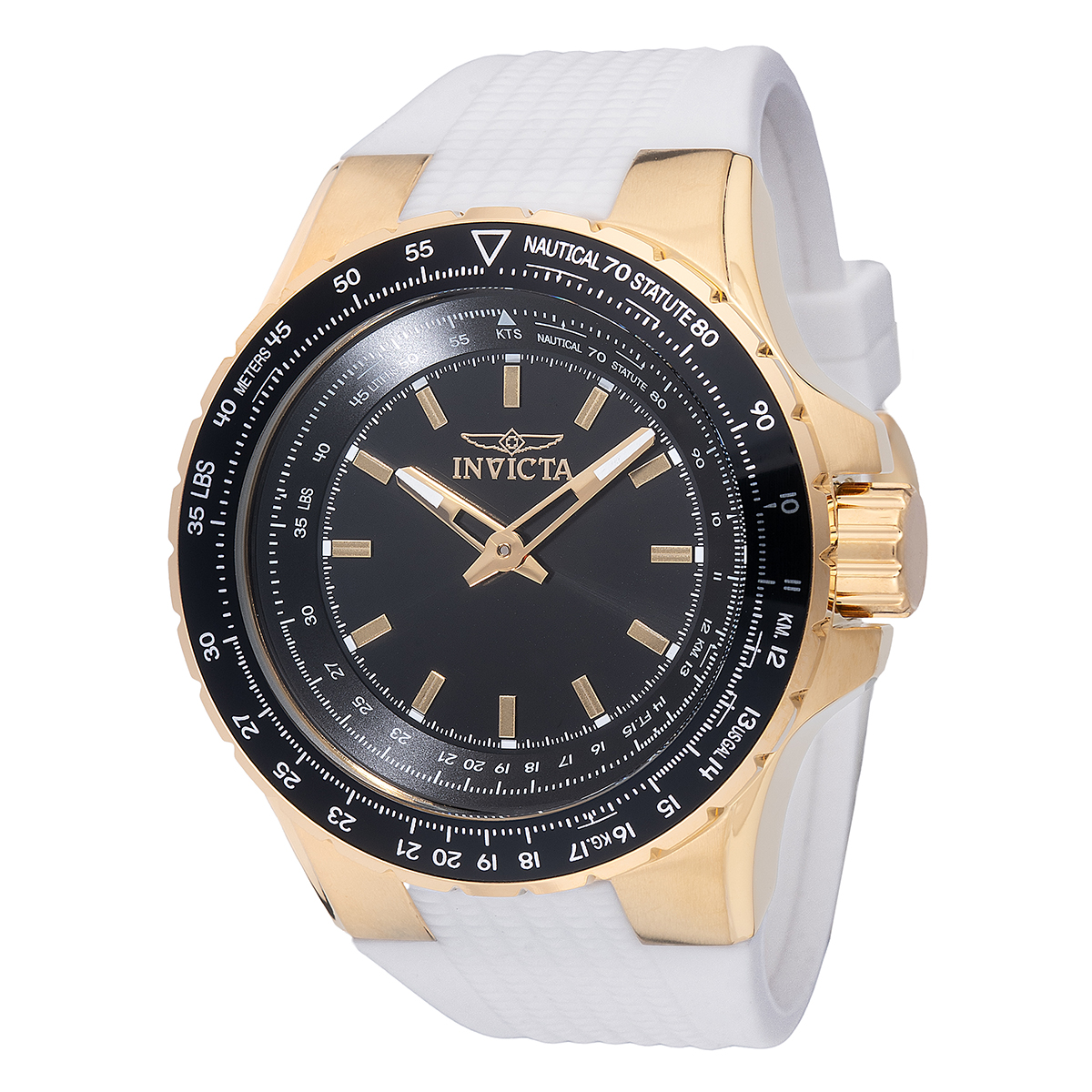 Invicta Aviator Men's Watch - 50mm, White (49670)