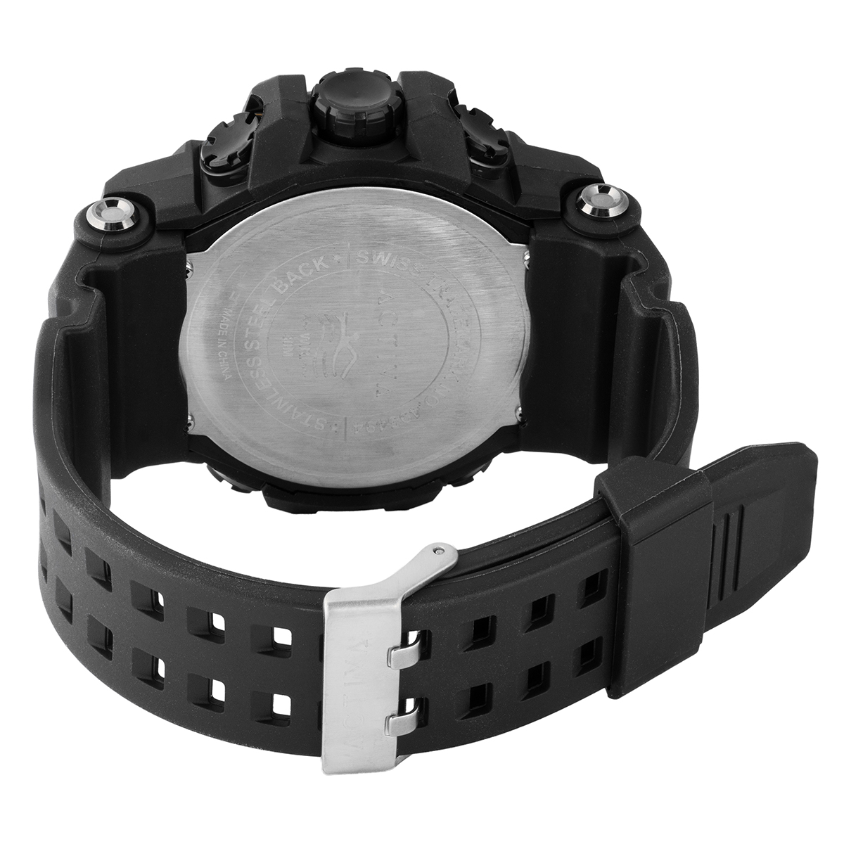 Activa Summit X Invicta Men's Digital Watch - 50mm. Black (ACW8082-007)