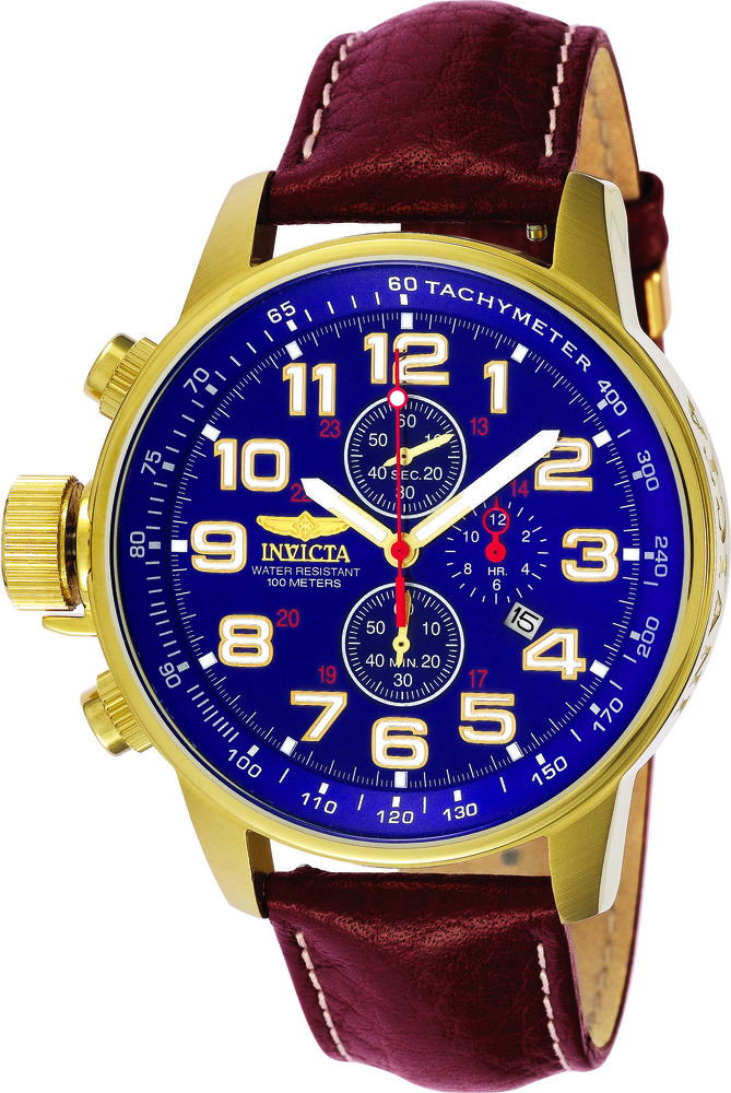 Invicta I-Force Men's Watch - 46mm, Brown (ZG-3329)