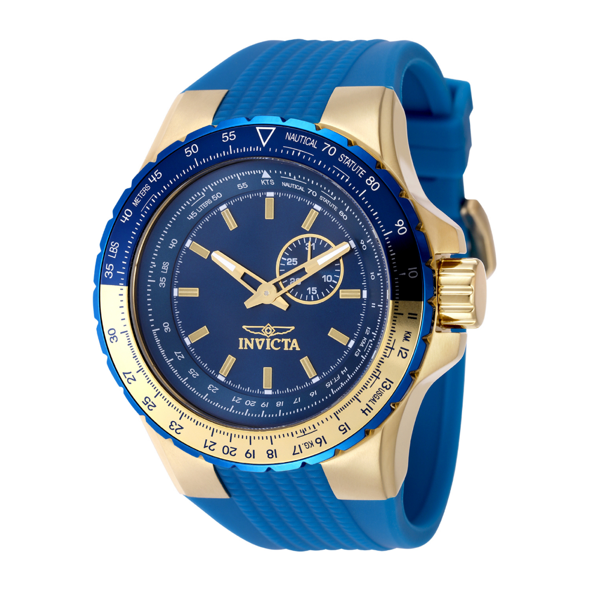 Invicta Aviator Men's Watch - 50mm, Blue (ZG-49732)