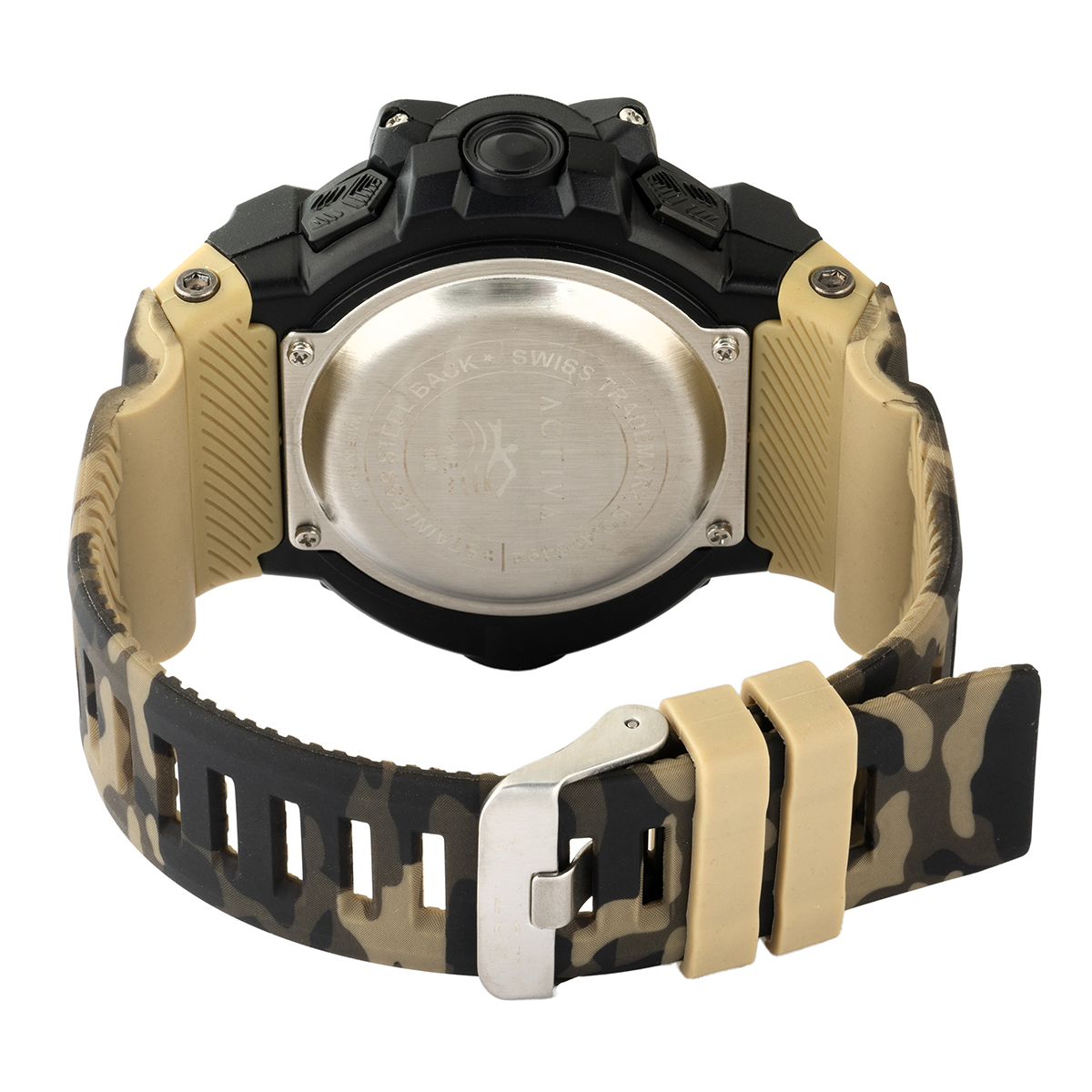 Activa Armour X Invicta Men's Digital Watch - 50mm. Camouflage. Khaki (ACW8050MC-001)