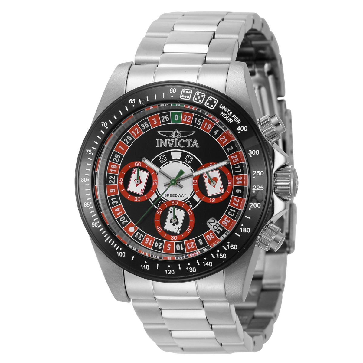 Invicta Speedway Men's Watch - 39.5mm, Steel (ZG-44643)