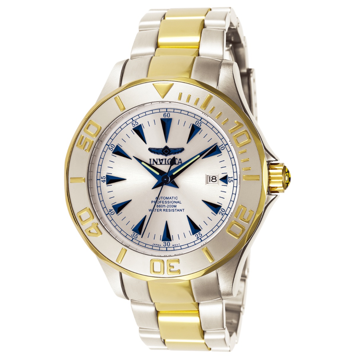 Invicta Signature Automatic Men's Watch - 47mm, Gold, Steel (ZG-7036)