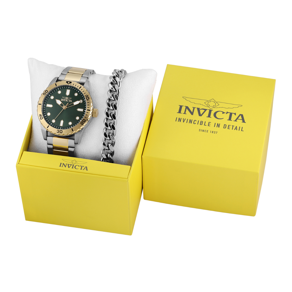 Invicta Specialty Men's Watch - 43mm, Gold, Steel With Bracelet Set (48310) 4 Invicta Specialty Men's Watch - 43mm, Gold, Steel With Bracelet Set (48310)