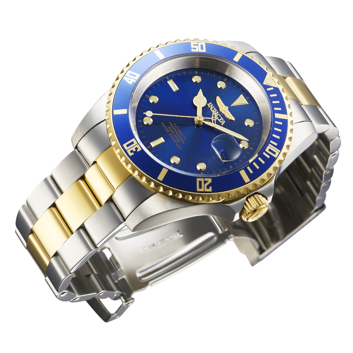 Invicta Pro Diver Automatic Men's Watch - 43mm, Steel, Gold (8928OBXL)
