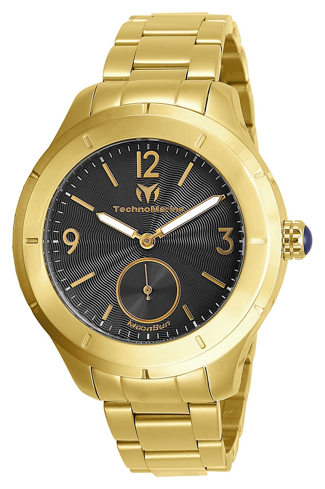 TechnoMarine MoonSun MoonSun Men's Watch - 42mm, Gold (TM-818006)