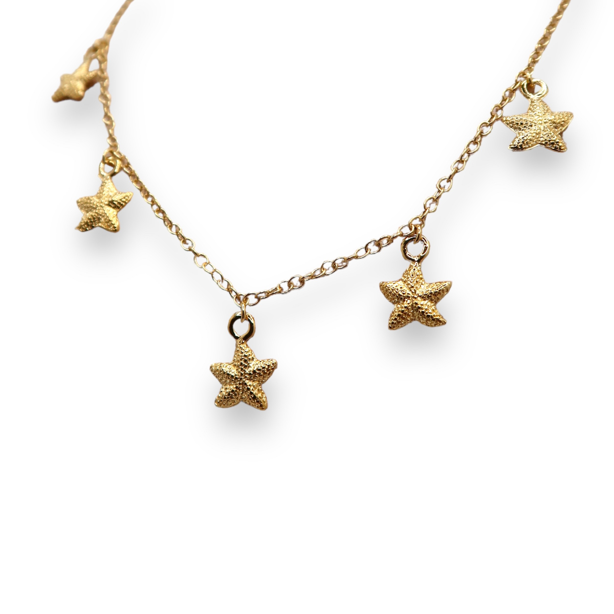 Invicta Angel Women's Starfish Charm Necklace, Gold (MM-00770)
