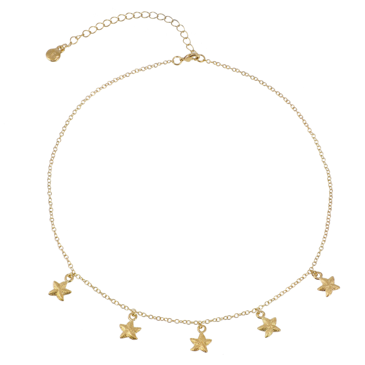 Invicta Angel Women's Starfish Charm Necklace, Gold (MM-00770)