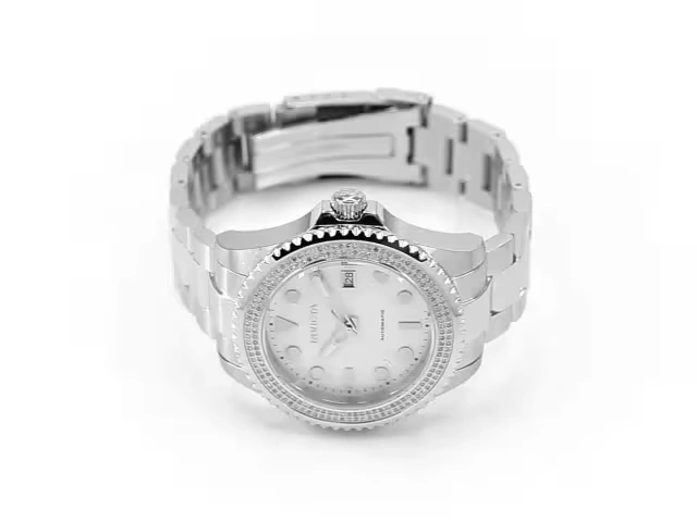 Invicta Grand Diver 0.76 Carat Diamond Automatic Men's Watch w/ Mother of Pearl Dial - 47mm. Steel (30324)