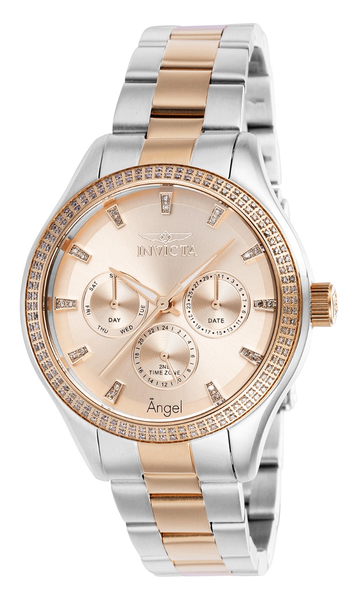 Invicta Angel 0.76 Carat Diamond Women's Watch - 40mm, Steel, Rose Gold (38286)