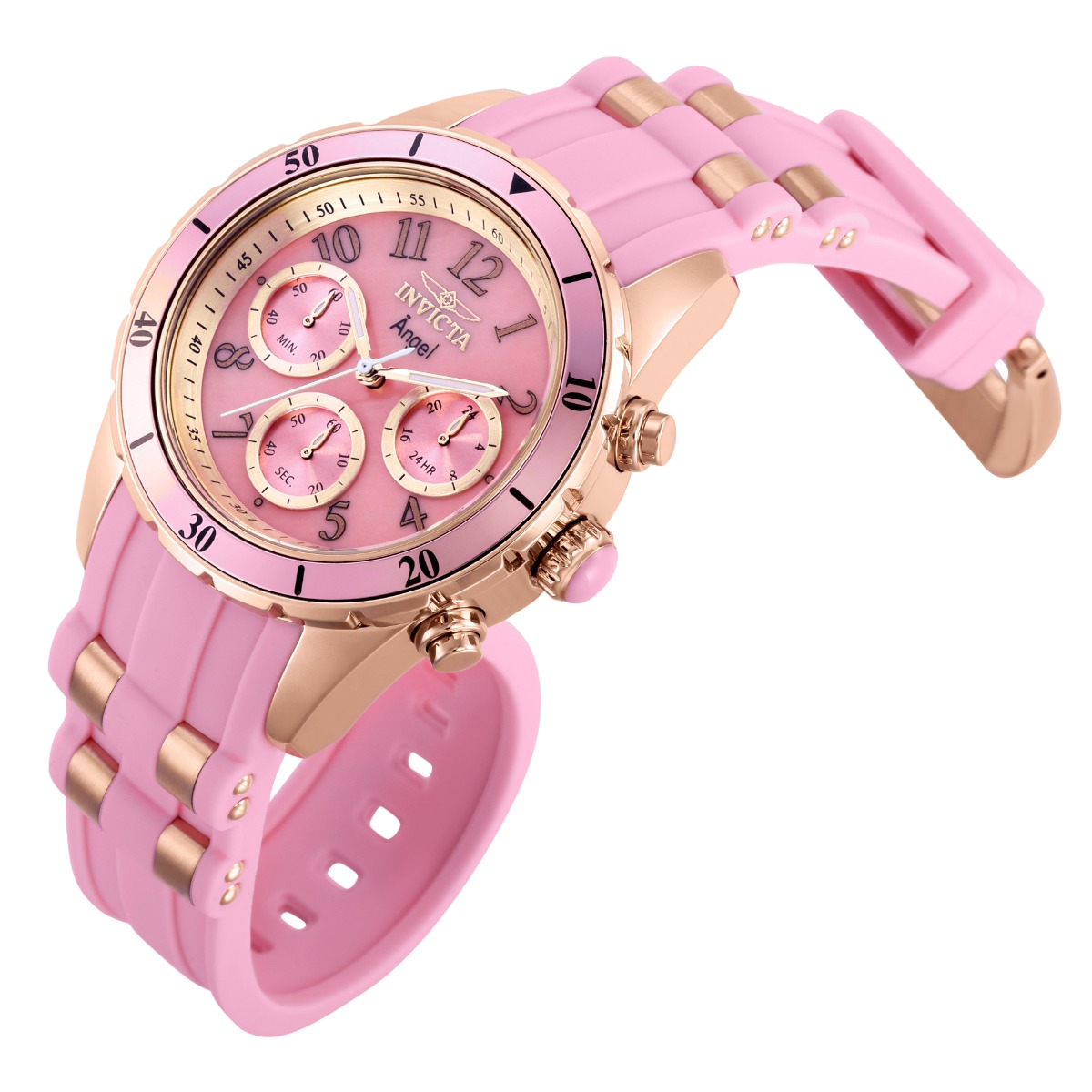 Invicta Angel Women's Watch - 40mm, Rose Gold, Pink (39345)
