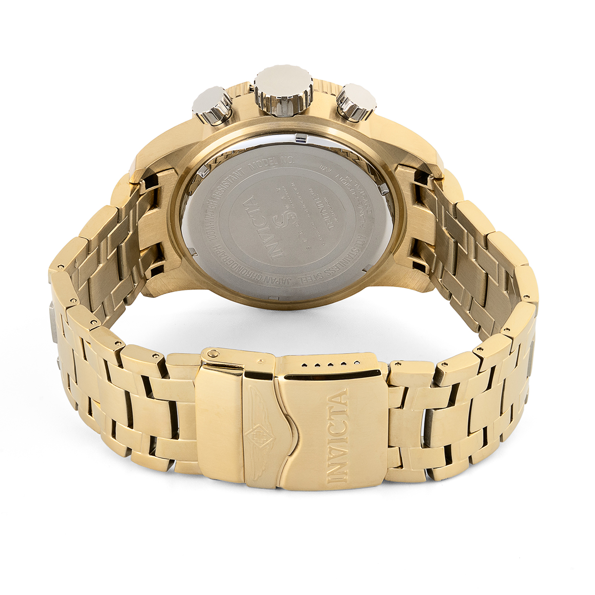 Invicta Speedway Ignition Men's Watch - 50mm, Gold (49122)