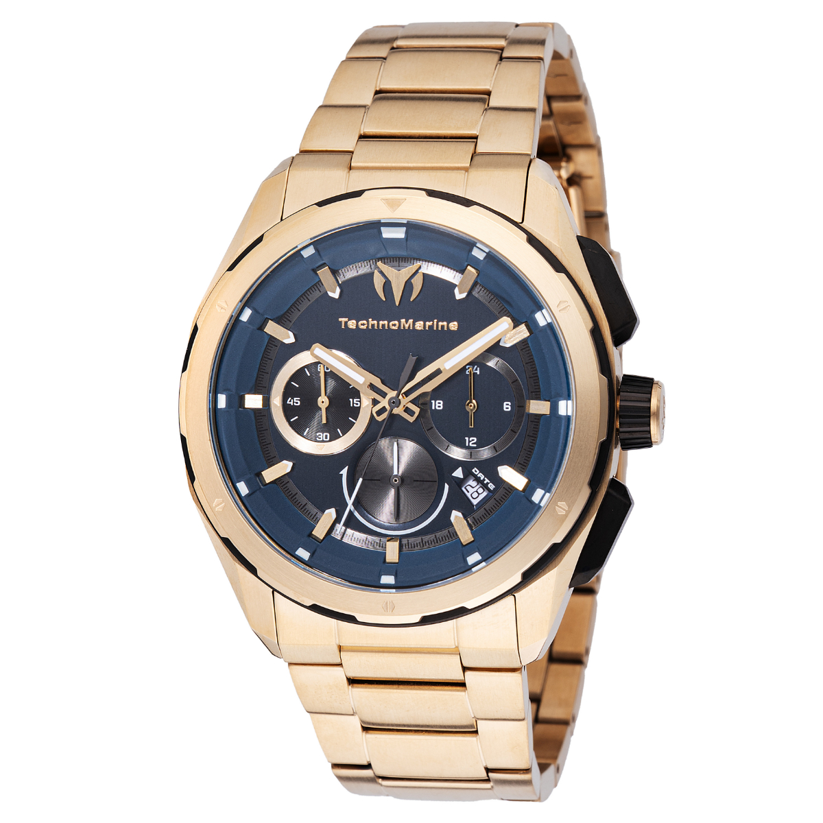 TechnoMarine Ocean Nomad Men's Watch - 43mm, Gold (TM-318096)