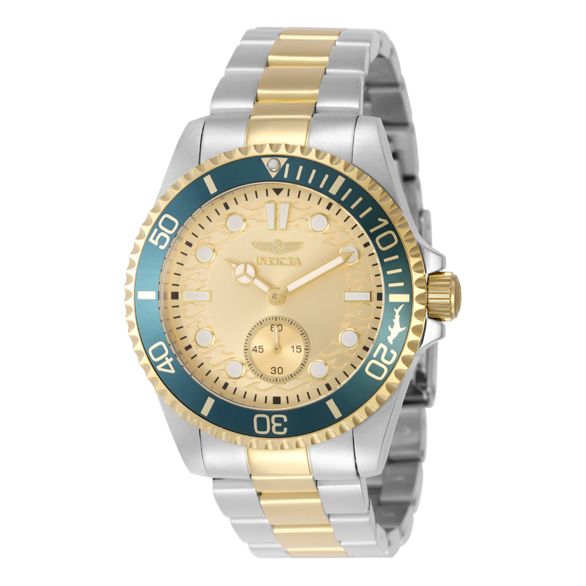 Invicta Pro Diver Men's Watch - 43mm, Gold, Steel (ZG-49425)