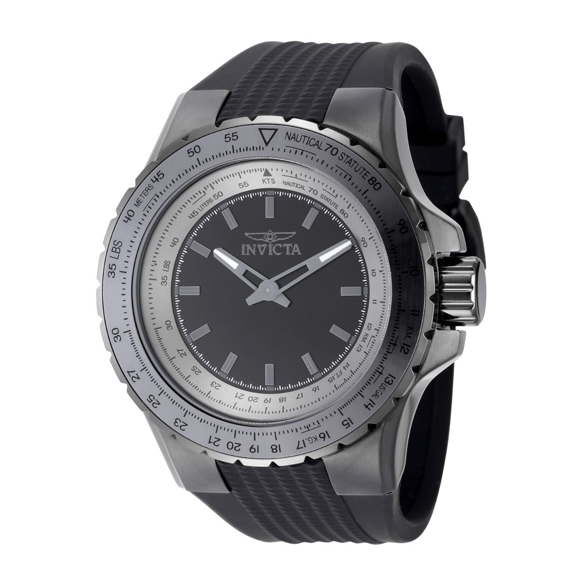 Invicta Aviator Men's Watch - 50mm, Black (49661)