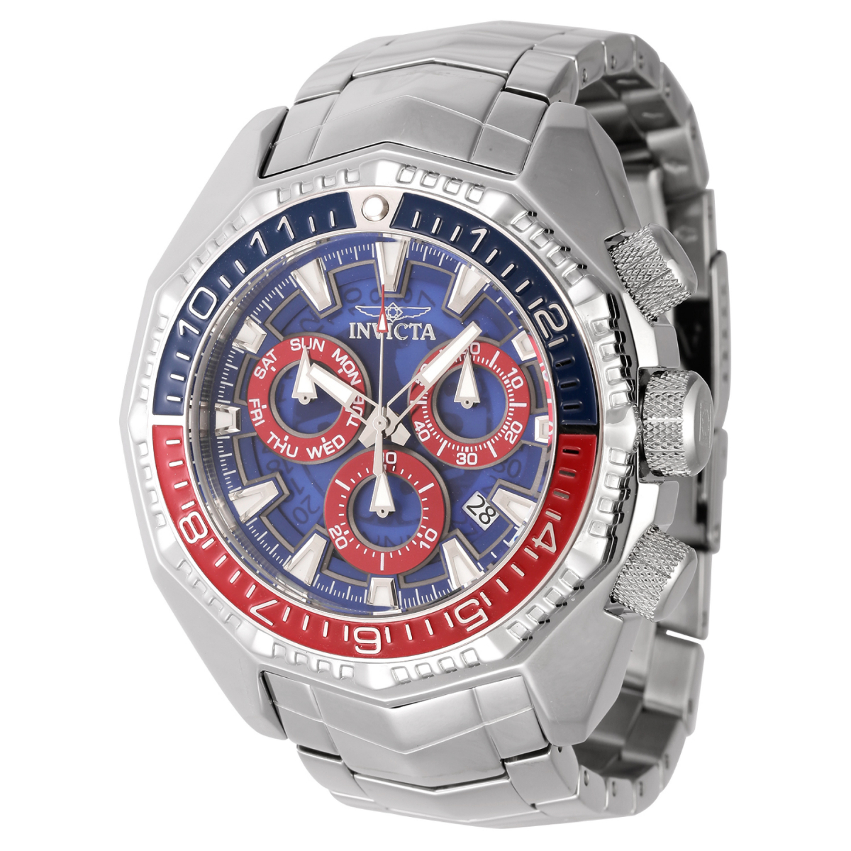 Invicta Akula Swiss Ronda Z60 Caliber Men's Watch - 55mm, Steel (44296)