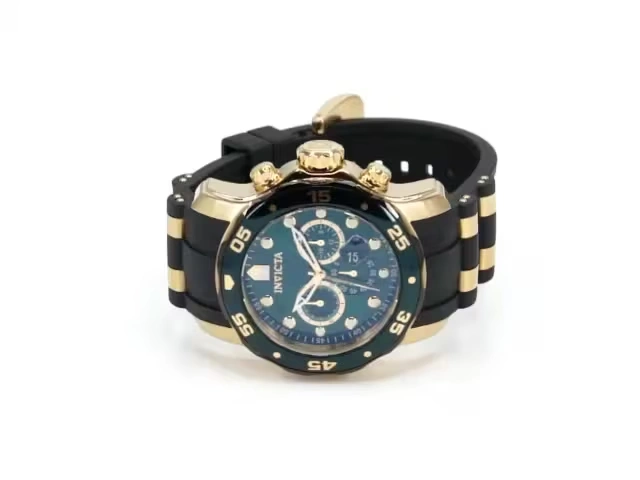Invicta Pro Diver SCUBA Men's Watch - 48mm. Gold. Black (17886)