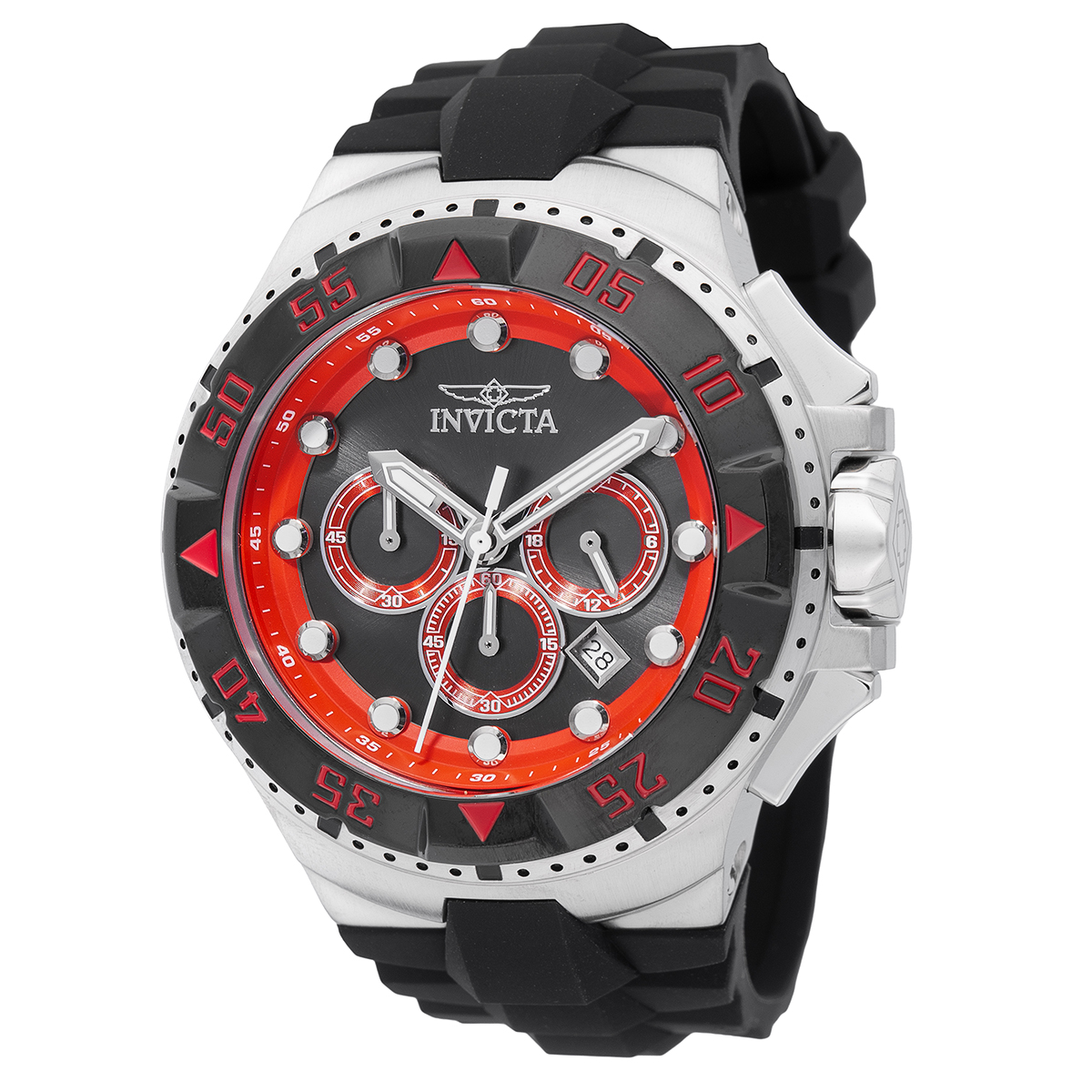 Invicta Excursion Men's Watch - 50mm, Black (48536) - Official Invicta ...