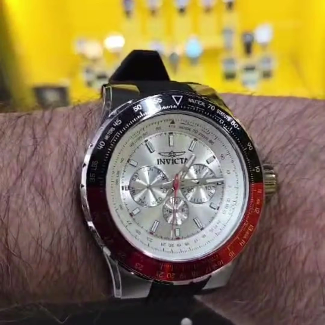 Invicta Aviator Skyshock Men's Watch - 50mm, Black (33027)