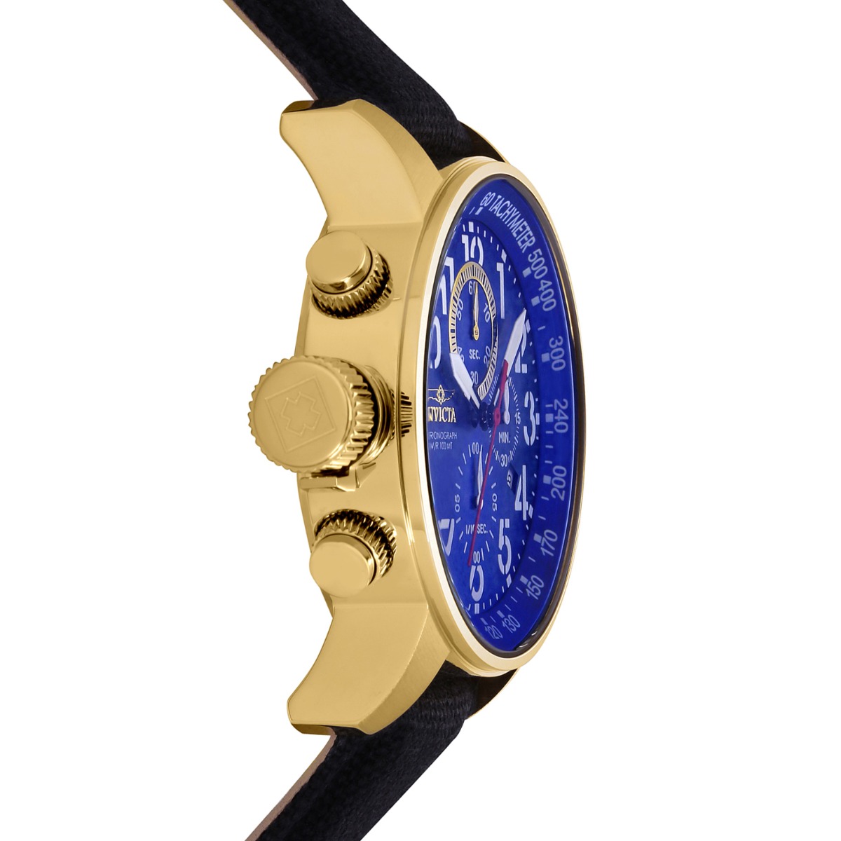 Invicta I-Force Left-Handed Men's Watch - 46mm, Black (1516)