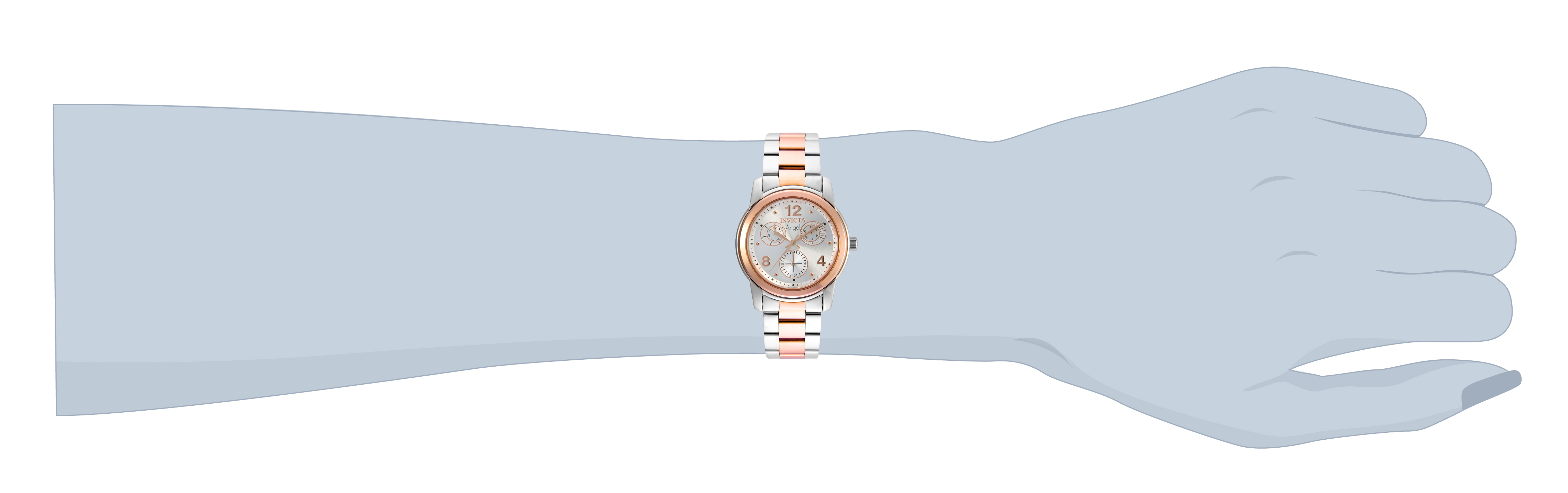 Invicta Angel Women's Watch - 38mm, Steel, Rose Gold (21689)