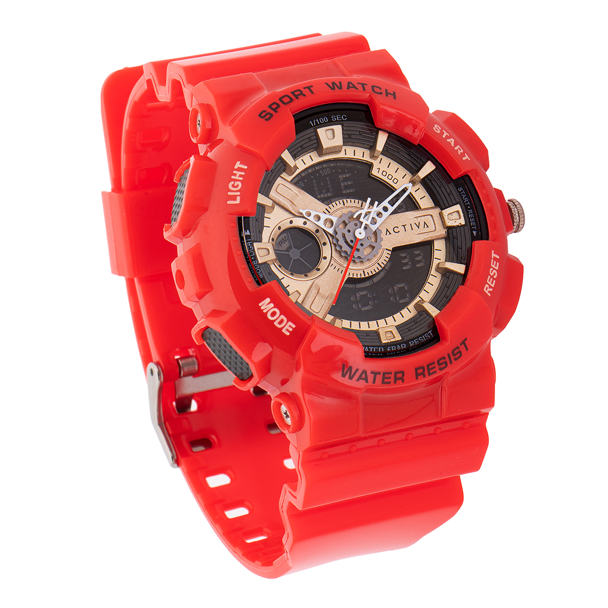 Activa Pixel X Invicta Digital Men's Watch - 50mm. Red (ACW499-004)