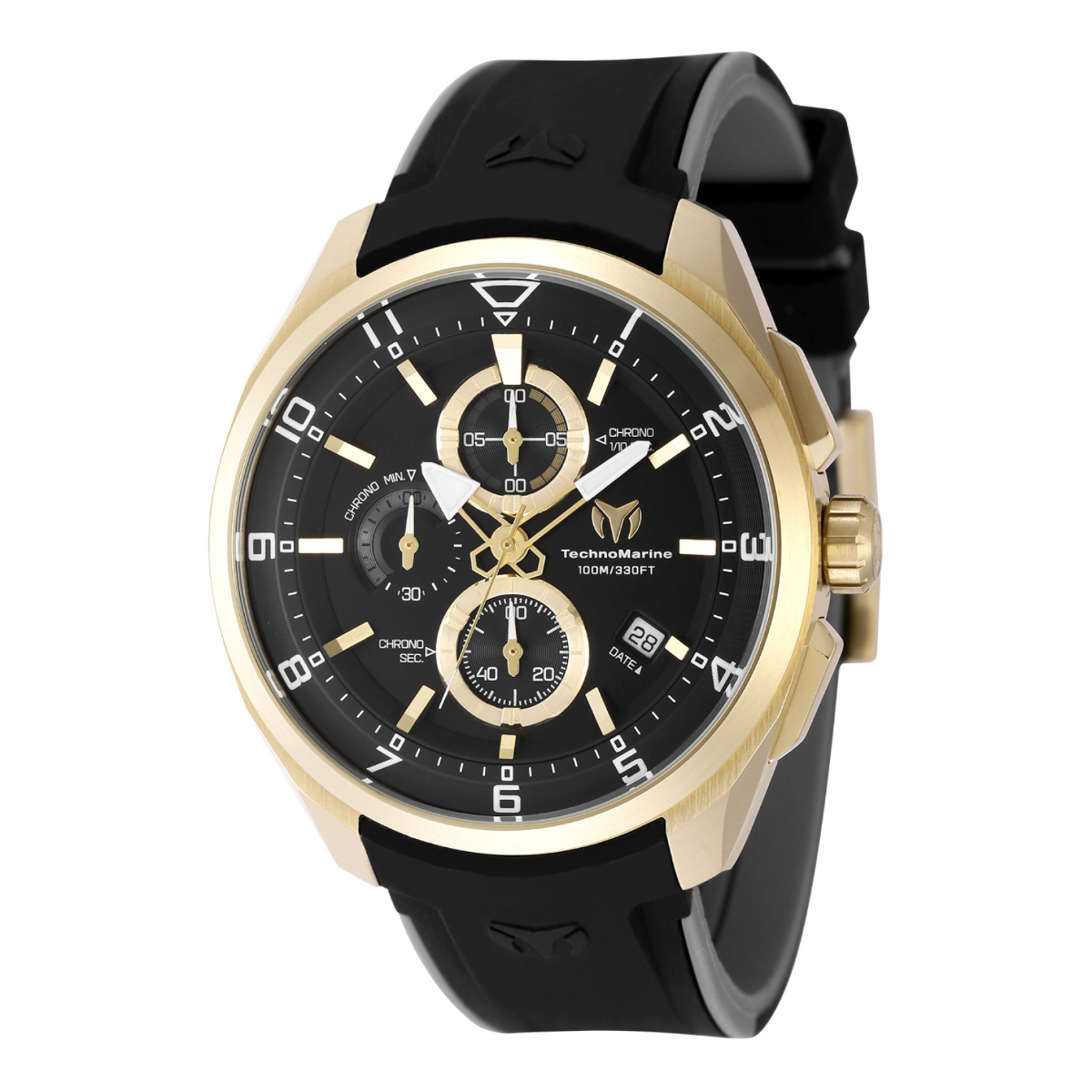 TechnoMarine Ocean Quantum Men's Watch - 44mm, Grey, Black (TM-318124)